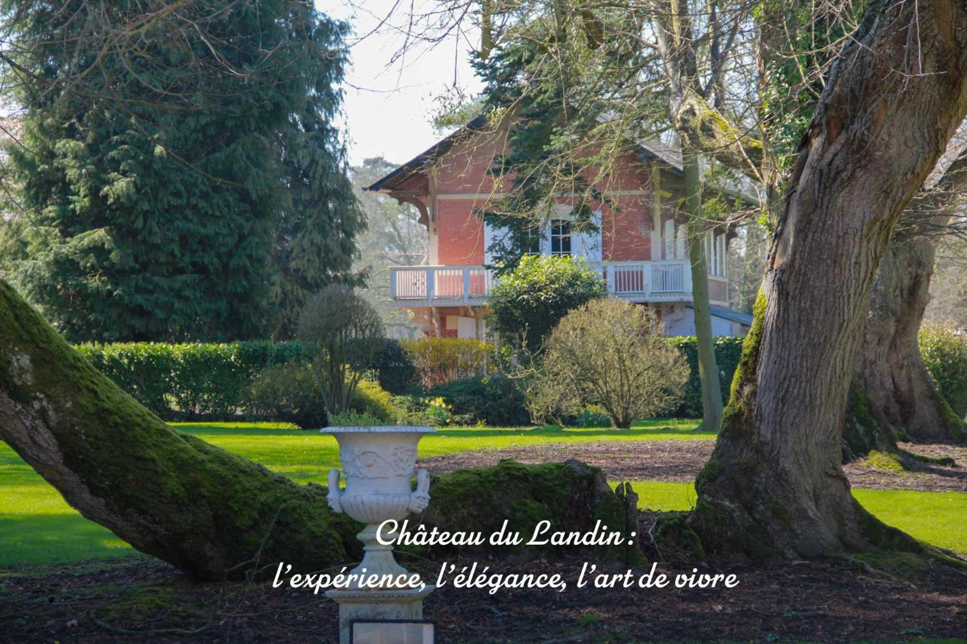 Chateau Du Landin - Bains Nordiques Le Landin Exterior photo